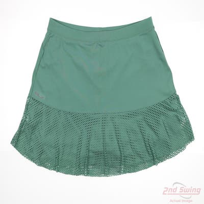 New Womens Ralph Lauren RLX Skort X-Large XL Green MSRP $148 469903