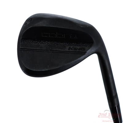 Mint Cobra 2025 King Black QPQ Wedge Lob LW 58° 8 Deg Bounce V Grind True Temper Dynamic Gold Spinner Tour Issue Steel Wedge Flex Right Handed 35.25in