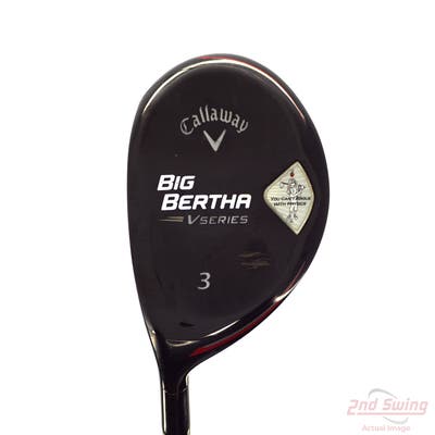 Callaway Big Bertha V Series Fairway Wood 3 Wood 3W Mitsubishi 2nd Gen Bassara E-Series 52 Graphite Regular Left Handed 43.75in
