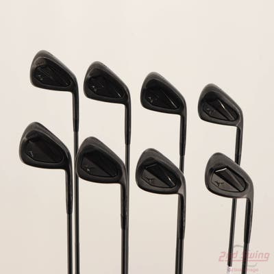 Mizuno JPX 925 Forged Black Iron Set 4-PW AW True Temper Dynamic Gold Mid 115 TI S400 GunMetal Steel Stiff Right Handed STD