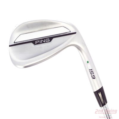 Ping s159 Chrome Wedge Gap GW 56° 14 Deg Bounce W Grind True Temper Elevate MPH 95 Steel Stiff Right Handed Green Dot 36.0in