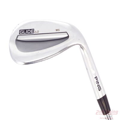 Ping Glide 2.0 Wedge Lob LW 60° 14 Deg Bounce Stock Steel Shaft Steel Wedge Flex Right Handed White Dot 35.0in