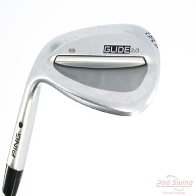 Ping Glide 2.0 Wedge Sand SW 56° 12 Deg Bounce AWT 2.0 Steel Wedge Flex Left Handed Black Dot 35.5in