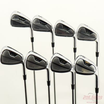 Titleist 2021 T200 Iron Set 4-PW GW True Temper AMT Black S300 Steel Stiff Right Handed STD