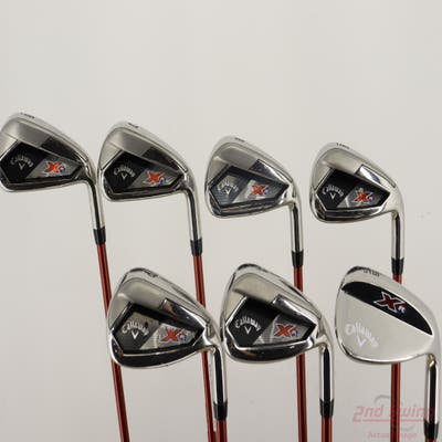 Callaway XR Complete Set Iron Set Iron Set 6-PW AW SW Callaway Stock Graphite Graphite Regular Right Handed