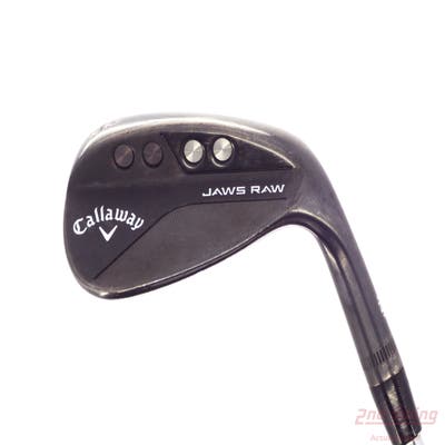 Callaway Jaws Raw Black Plasma Wedge Gap GW 52° 12 Deg Bounce W Grind True Temper Dynamic Gold Spinner Tour Issue Steel Wedge Flex Right Handed 35.25in