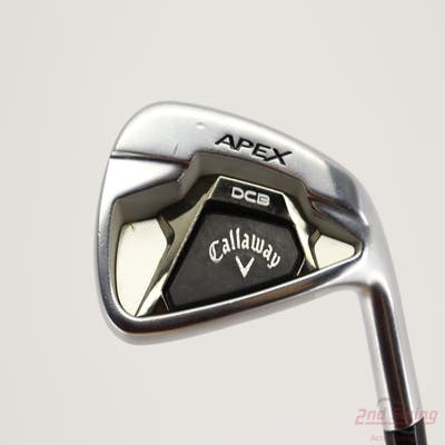 Callaway Apex DCB 21 Single Iron 6 Iron UST Mamiya Recoil Dart 75H F3 Graphite Regular Right Handed 37.5in