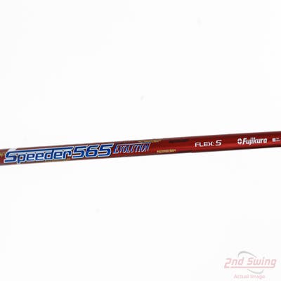 Used W/ Mizuno RH Adapter Fujikura Motore Speeder 565 Driver Shaft Stiff 44.5in