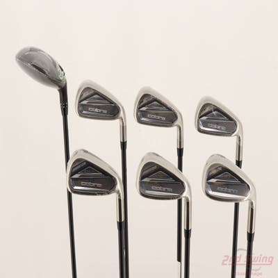 Mint Cobra DS Adapt Combo Set Iron Set 5H 6-PW GW FST KBS PGI 75 Graphite Regular Right Handed +1"