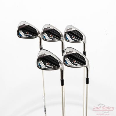 Tour Edge Hot Launch Iron Set 7-PW AW Tour Edge Hot Launch 55 Graphite Senior Right Handed +1/4"