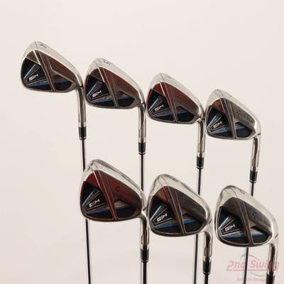 TaylorMade SIM MAX Iron Set 4-PW FST KBS MAX 85 Steel Stiff Right Handed -1/4"