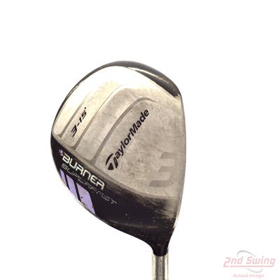 TaylorMade Burner Superfast Fairway Wood 3 Wood 3W 15° TM Matrix Ozik Xcon 4.8 Graphite Ladies Right Handed 42.5in