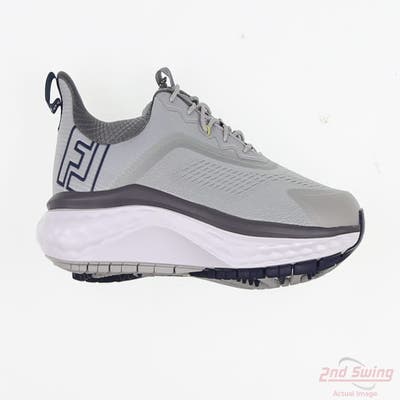 New Mens Golf Shoe Footjoy Quantum Wide 10 Gray MSRP $170 56991