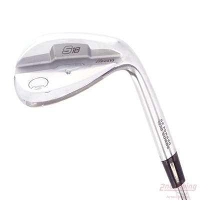 Mizuno S18 White Satin Wedge Lob LW 60° 6 Deg Bounce True Temper Dynamic Gold Tour Issue S400 Steel Stiff Right Handed 35.25in