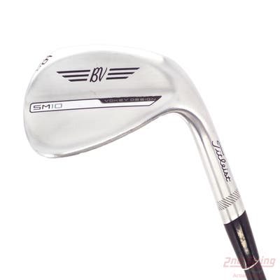 Titleist Vokey SM10 Tour Chrome Wedge Sand SW 56° 12 Deg Bounce D Grind Titleist Vokey BV Steel Wedge Flex Right Handed 35.25in