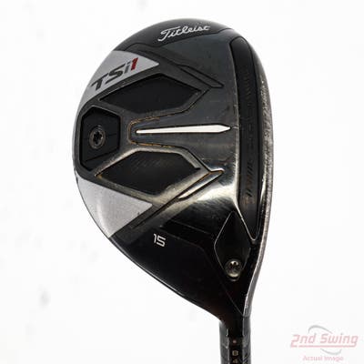 Titleist TSi1 Fairway Wood 3 Wood 3W 15° Matrix Ozik 8M3 Black Tie Graphite X-Stiff Right Handed 42.75in