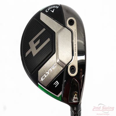 Callaway Elyte Fairway Wood 3 Wood 3W 15° Mitsubishi Tensei 1K Black 75 Graphite Stiff Right Handed 43.25in