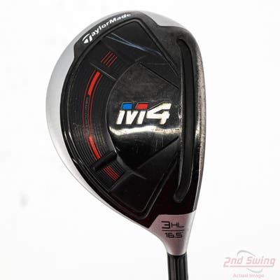 TaylorMade M4 Fairway Wood 3 Wood HL 16.5° Fujikura ATMOS 6 Red Graphite Stiff Right Handed 43.25in