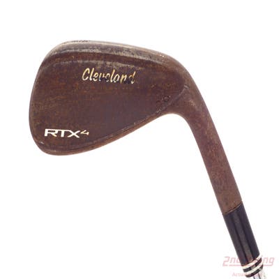 Cleveland RTX 4 Tour Raw Wedge Gap GW 50° 10 Deg Bounce Mid True Temper Dynamic Gold Tour Issue S400 Steel Stiff Right Handed 35.75in