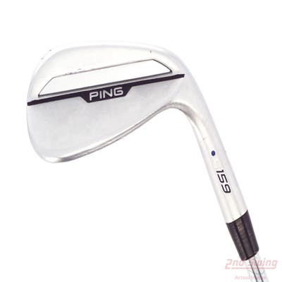 Ping s159 Chrome Wedge Gap GW 50° 12 Deg Bounce S Grind Nippon Pro Modus 3 115 Wedge Steel Wedge Flex Right Handed Blue Dot 35.75in