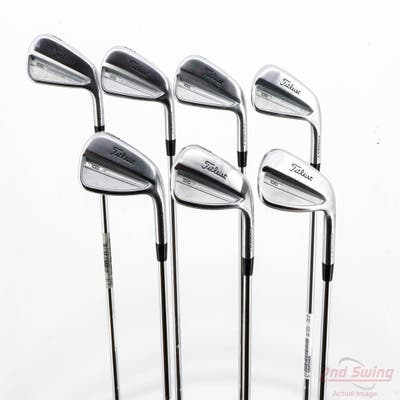 Titleist 2023 T100 Iron Set 4-PW True Temper AMT Tour White Steel Stiff Right Handed +1/4"