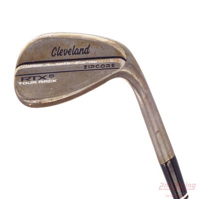 Cleveland RTX 6 ZipCore Tour Rack Raw Wedge Lob LW 60° 12 Deg Bounce Full Dynamic Gold Mid 115 Steel Stiff Right Handed 34.75in