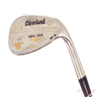 Cleveland 2012 588 Raw Tour Grind Wedge Gap GW 48° 8 Deg Bounce True Temper Dynamic Gold Tour Issue Steel Stiff Right Handed 36.0in