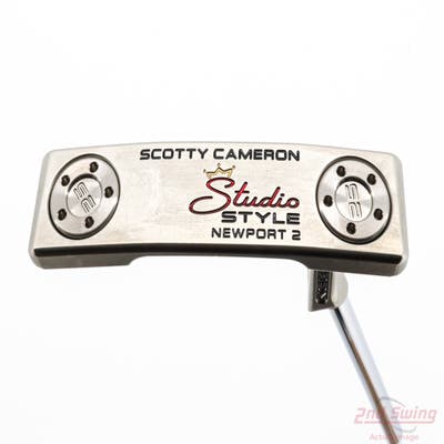 Mint Titleist Scotty Cameron 2025 Studio Style Newport 2 Putter Steel Right Handed 35.0in