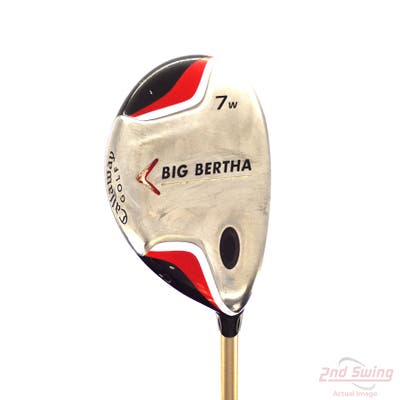 Callaway 2007 Big Bertha Fairway Wood 7 Wood 7W Callaway Stock Graphite Graphite Ladies Right Handed 41.0in
