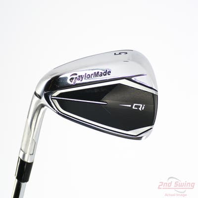 TaylorMade Qi Single Iron 5 Iron FST KBS Tour Lite Steel Regular Left Handed 38.5in