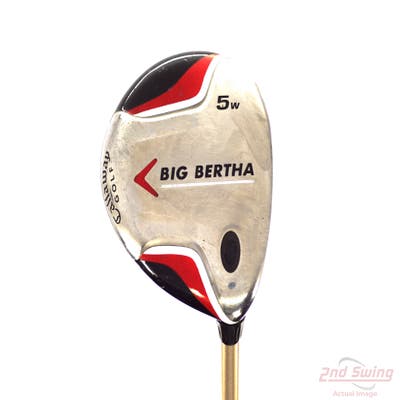 Callaway 2007 Big Bertha Fairway Wood 5 Wood 5W Callaway Stock Graphite Graphite Ladies Right Handed 41.5in