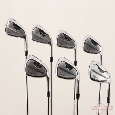 Titleist 2021 T200 Iron Set 5-PW AW True Temper AMT Tour White Steel Stiff Right Handed -1/2"