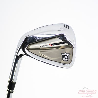 Wilson Staff Dynapwr Forged Single Iron 5 Iron FST KBS Tour Lite Steel Regular Left Handed 38.0in