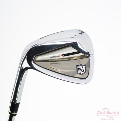 Wilson Staff Dynapwr Forged Single Iron 4 Iron FST KBS Tour Lite Steel Regular Left Handed 38.5in