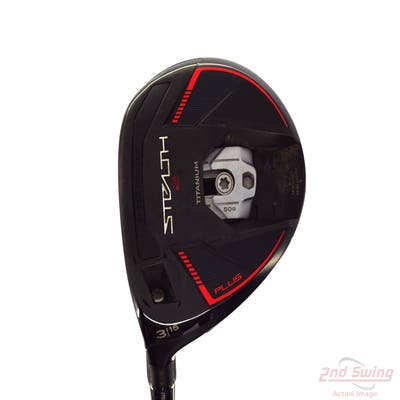 TaylorMade Stealth 2 Plus Fairway Wood 3 Wood 3W 15° Accra TZ5 Proto 75 Graphite X-Stiff Left Handed 43.25in