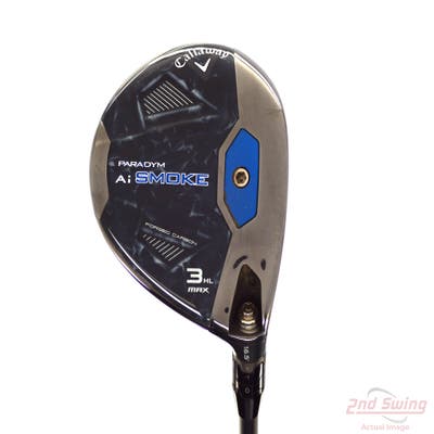 Callaway Paradym Ai Smoke Max Fairway Wood 3 Wood HL 16.5° Project X Cypher 2.0 50 Graphite Senior Right Handed 43.25in