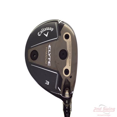 Mint Callaway Elyte Ti Fairway Wood 3 Wood 3W 15° UST Mamiya LIN-Q M40X turquoise 4 Graphite Ladies Right Handed 42.5in