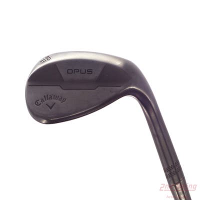 Callaway Opus Black Shadow Wedge Lob LW 60° 6 Deg Bounce T Grind Aerotech SteelFiber i80cw Graphite Regular Right Handed 35.0in