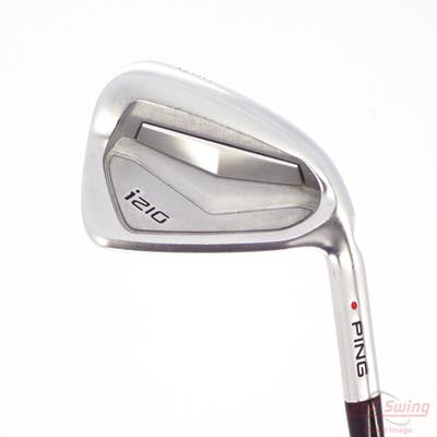 Ping i210 Single Iron 6 Iron AWT 2.0 Steel Stiff Right Handed Red dot 37.5in