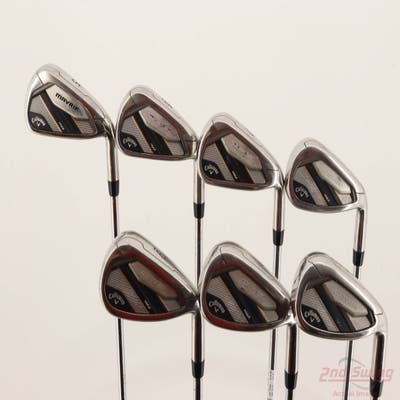 Callaway Mavrik Max Iron Set 5-PW AW FST KBS Max 80 Steel Regular Right Handed -1/4"