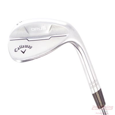Callaway Opus Brushed Chrome Wedge Lob LW 60° 12 Deg Bounce W Grind True Temper Dynamic Gold Mid 115 Wedge Steel Wedge Flex Right Handed 35.0in