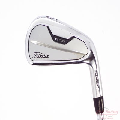 Titleist 2021 T200 Single Iron 5 Iron True Temper AMT Tour White Steel X-Stiff Right Handed 38.0in