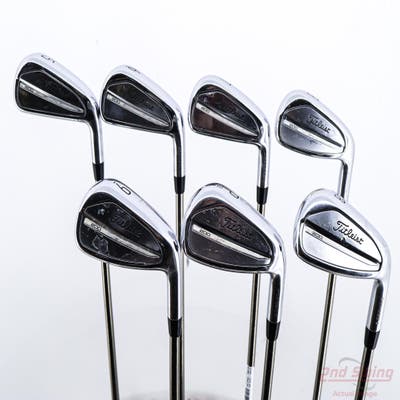 Titleist 2023 T200 Iron Set 5-PW AW UST Mamiya Recoil 65 F4 Graphite Stiff Right Handed STD