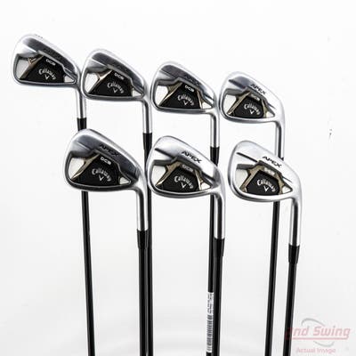 Callaway Apex DCB 21 Iron Set 5-PW AW Mitsubishi MMT 85 Graphite Regular Right Handed STD