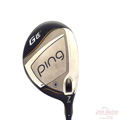 Ping G LE 3 Fairway Wood 7 Wood 7W 24° ULT 250 Lite Graphite Ladies Right Handed 41.5in