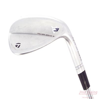 TaylorMade Milled Grind 3 Raw Chrome Wedge Sand SW 54° 11 Deg Bounce SB True Temper Dynamic Gold Tour Issue S200 Steel Stiff Right Handed 35.5in