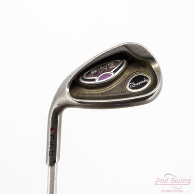 Ping Rhapsody Wedge Sand SW Ping ULT 129I Ladies Graphite Ladies Left Handed Red dot 35.0in
