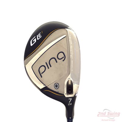 Ping G LE 3 Fairway Wood 7 Wood 7W 24° ULT 250 Lite Graphite Ladies Right Handed 42.0in