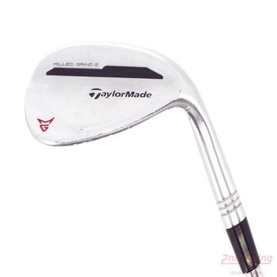 TaylorMade Milled Grind 2 Chrome Wedge Lob LW 58° 11 Deg Bounce SB True Temper Dynamic Gold S200 Steel Stiff Right Handed 35.0in
