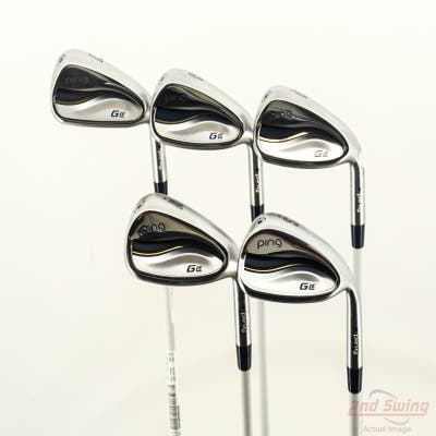 Ping G LE 3 Iron Set 7-PW SW ULT 250 Lite Graphite Ladies Right Handed Black Dot +1/4"